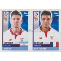 CL1617 - Sticker - SEV18+19 - Luciano Vietto+Wissam Ben...