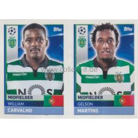 CL1617 - Sticker - SPO12+13 - William Carvalho+Gelson...