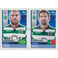 CL1617 - Sticker - SPO14+15 - Bruno Cesar+Adrien Silva...