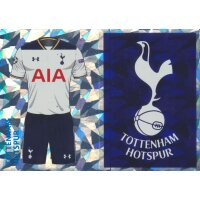 CL1617 - Sticker - TOT01+02 - Trikot+Logo [Tottenham...