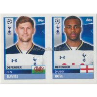 CL1617 - Sticker - TOT06+07 - Ben Davies+Danny Rose...