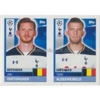 CL1617 - Sticker - TOT08+09 - Jan Vertonghen+Toby...