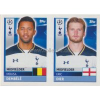 CL1617 - Sticker - TOT10+11 - Mousa Dembele+Eric Dier...