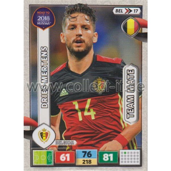 BEL17 - Dries Mertens - ROAD TO WM 2018 - Team Mates