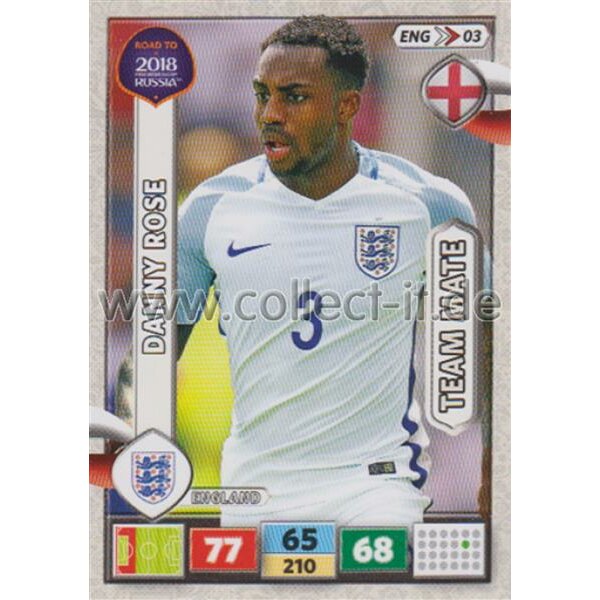 ENG03 - Danny Rose - ROAD TO WM 2018 - Team Mates