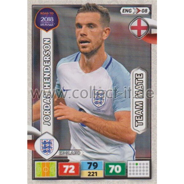 ENG08 - Jordan Henderson - ROAD TO WM 2018 - Team Mates