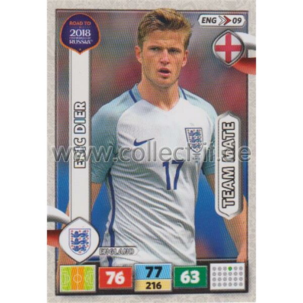 ENG09 - Eric Dier - ROAD TO WM 2018 - Team Mates