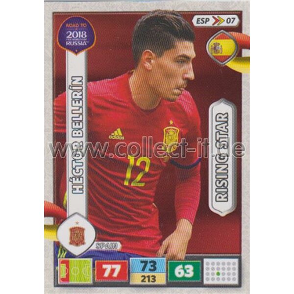 ESP07 - Hector Bellerin - ROAD TO WM 2018 - Rising Star