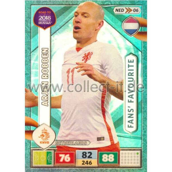 NED06 - Arjen Robben - ROAD TO WM 2018 - Fan\s Favourite