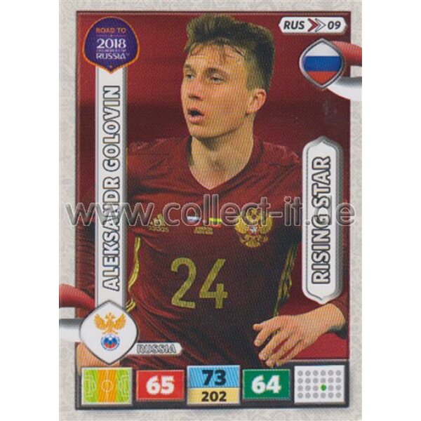 RUS09 - Aleksandr Golovin - ROAD TO WM 2018 - Rising Star