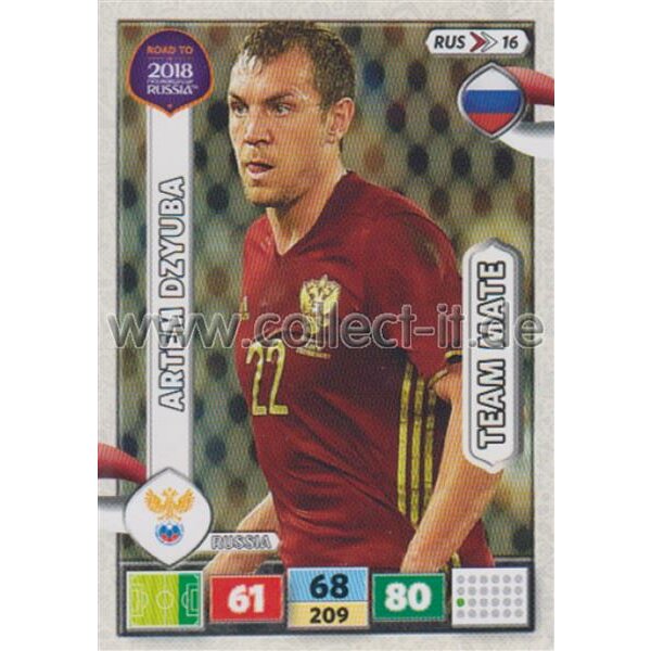 RUS16 - Artem Dzyuba - ROAD TO WM 2018 - Team Mates