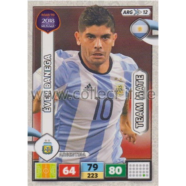 ARG12 - Ever Banega - ROAD TO WM 2018 - Team Mates