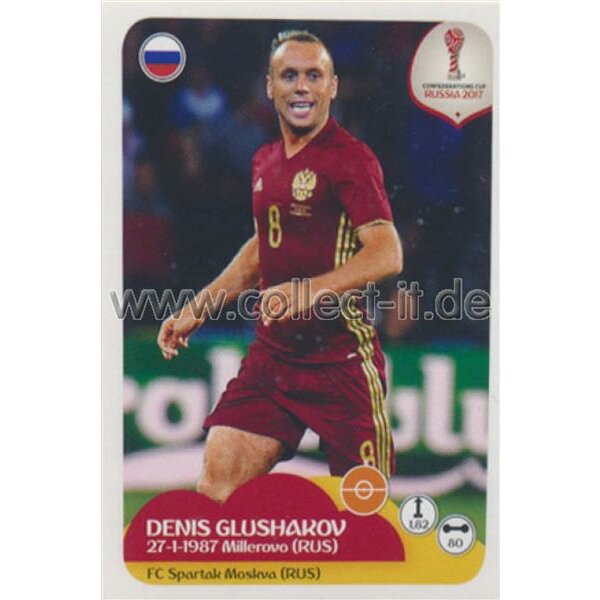 Confederations Cup 2017 - Sticker 46 - Denis Glushakov