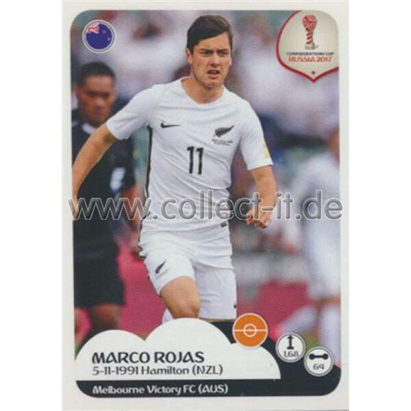 Confederations Cup 2017 - Sticker 74 - Marco Rojas