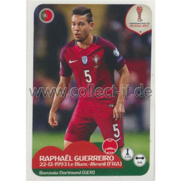 Confederations Cup 2017 - Sticker 94 - Raphael Guerreiro