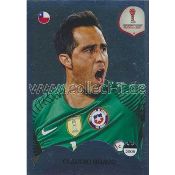 Confederations Cup 2017 - Sticker 145 - Chile - Claudio Bravo