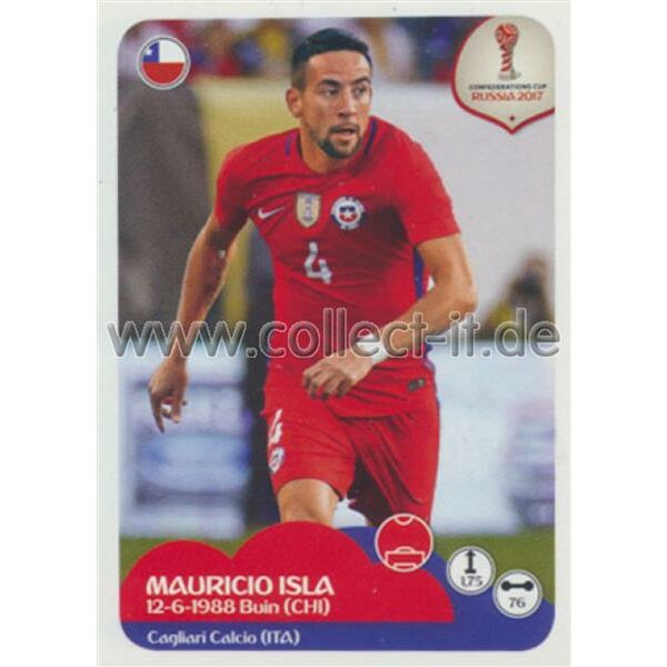 Confederations Cup 2017 - Sticker 183 - Mauricio Isla