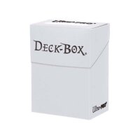 Ultra Pro Deckbox Weiss Standard Größe