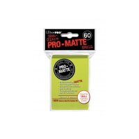 Ultra Pro - Non-Glare Pro-Matte Sleeves - Bright Yellow