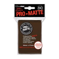 Ultra Pro - Non-Glare Pro-Matte Sleeves - Brown