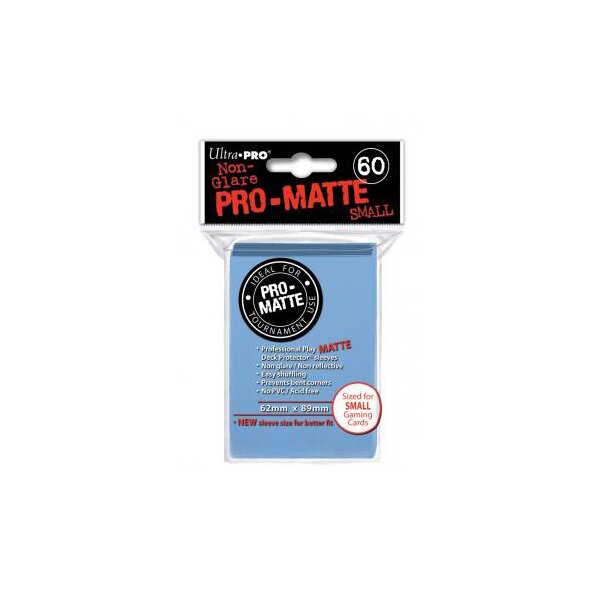 Ultra Pro - Non-Glare Pro-Matte Sleeves - Hellblau