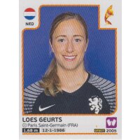 Sticker 17 - Loes Geurts - Niederlande - Frauen EM2017