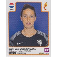 Sticker 18 - Sari van Veenendaal - Niederlande - Frauen...