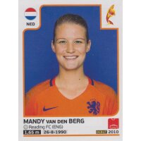 Sticker 19 - Mandy van den Berg - Niederlande - Frauen...