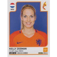 Sticker 24 - Kelly Zeeman - Niederlande - Frauen EM2017