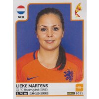 Sticker 31 - Lieke Martens - Niederlande - Frauen EM2017