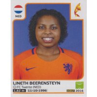 Sticker 32 - Lineth Beerensteyn - Niederlande - Frauen...