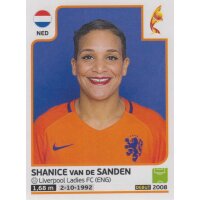 Sticker 33 - Shanice van de Sanden - Niederlande - Frauen...