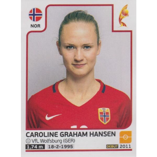 Sticker 49 - Caroline Graham Hansen - Norwegen - Frauen EM2017