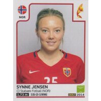 Sticker 54 - Synne Jensen - Norwegen - Frauen EM2017