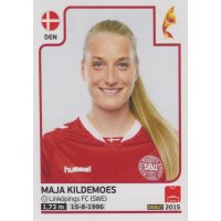 Sticker 61 - Maja Kildemoes - Dänemark - Frauen EM2017