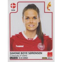 Sticker 62 - Simone Boye Sorensen - Dänemark -...