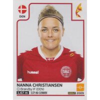 Sticker 67 - Nanan Chrisriansen - Dänemark - Frauen...