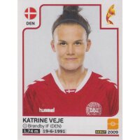 Sticker 69 - Katrine Veje - Dänemark - Frauen EM2017