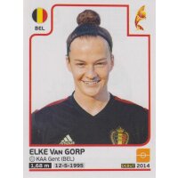 Sticker 87 - Elke Van Gorp - Belgien - Frauen EM2017