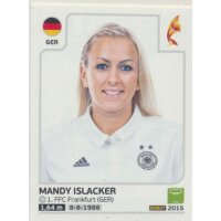 Sticker 114 - Mandy Islacker - Deutschland - Frauen EM2017