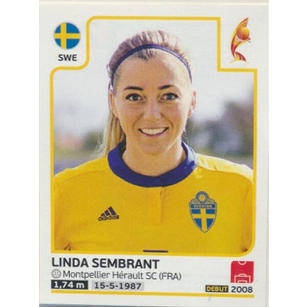 Sticker 121 - Linda Sembrant - Schweden - Frauen EM2017