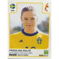 Sticker 130 - Fridolina Rolfö - Schweden - Frauen...