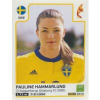 Sticker 133 - Pauline Hammarlund - Schweden - Frauen EM2017