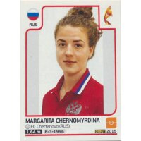 Sticker 169 - Margarita Chernomyrdina - Russland - Frauen...