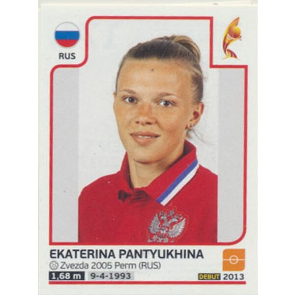 Sticker 171 - Ekaterina Pantyukhina - Russland - Frauen EM2017