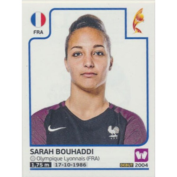 Sticker 177 - Sarah Bouhaddi - Frankreich - Frauen EM2017