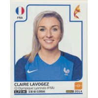 Sticker 186 - Claire Lavogez - Frankreich - Frauen EM2017