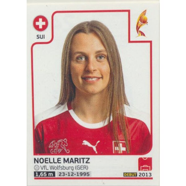 Sticker 240 - Noelle Maritz - Schweiz - Frauen EM2017