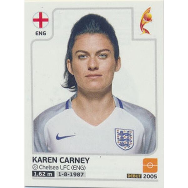 Sticker 267 - Karen Carney - England - Frauen EM2017