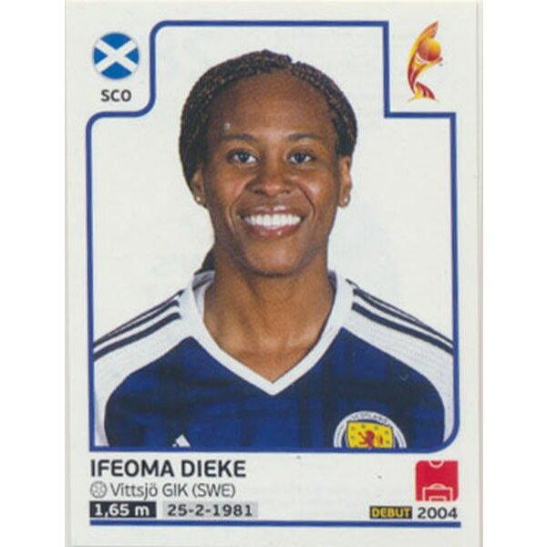 Sticker 282 - Ifeoma Dieke - Schottland - Frauen EM2017